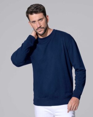 Sudadera cuello redondo